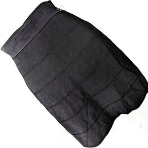 BEBE! SEXY ULTRA STRETCH & COMPRESS BODYCON BANDED SKIRT, BLACK! SZ L